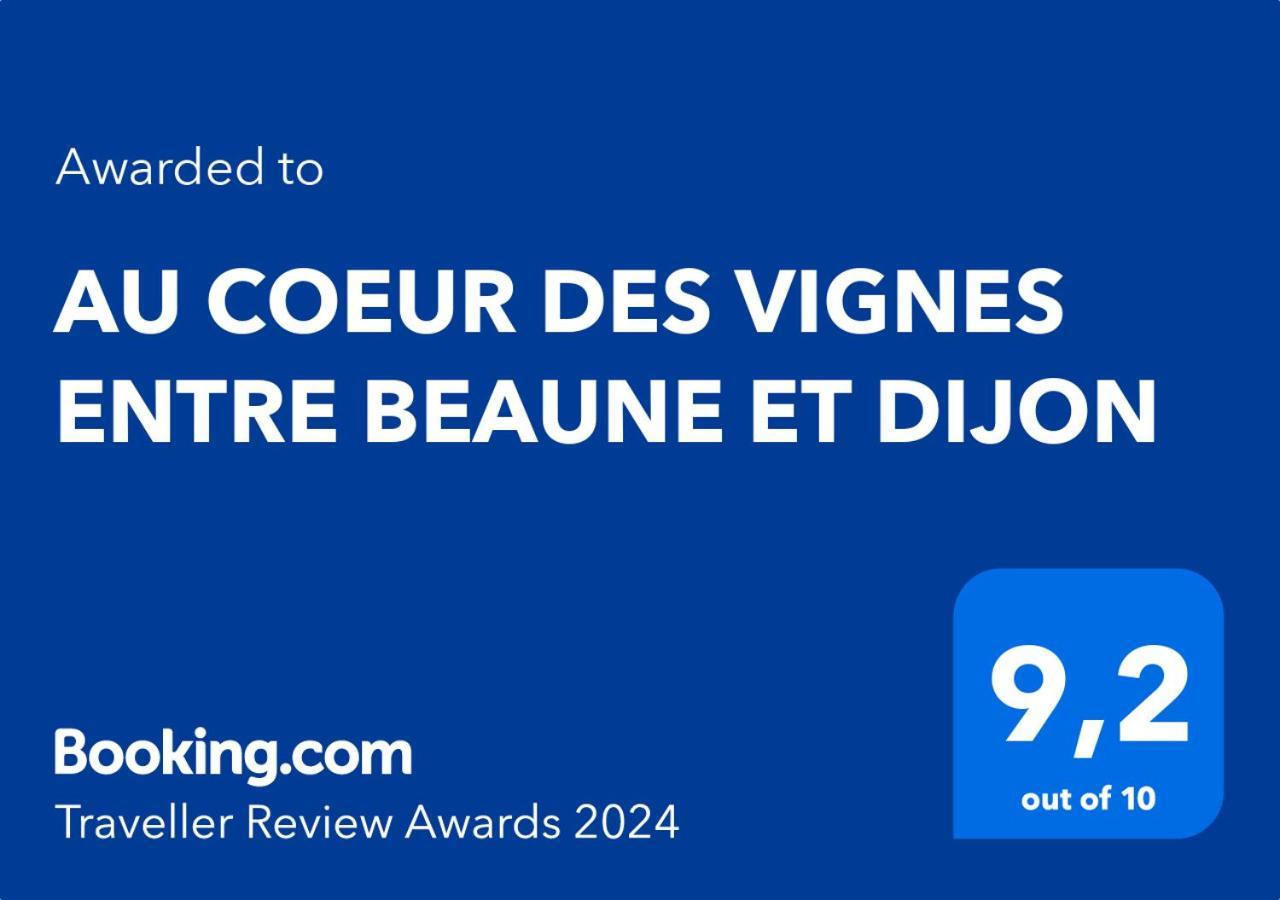 Вилла Au Coeur Des Vignes Entre Beaune Et Dijon Montceau-et-Echarnant Экстерьер фото